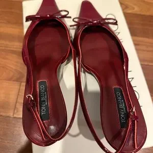 Tony Bianco | Shoes | Tony Bianco Quill Bordeaux Patent Heel  display picture 1